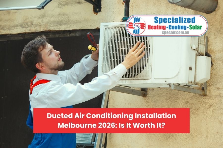 Ducted Air Conditioning Installation Melbourne 2026: Is It Worth It?  | Specialized Heating & Cooling