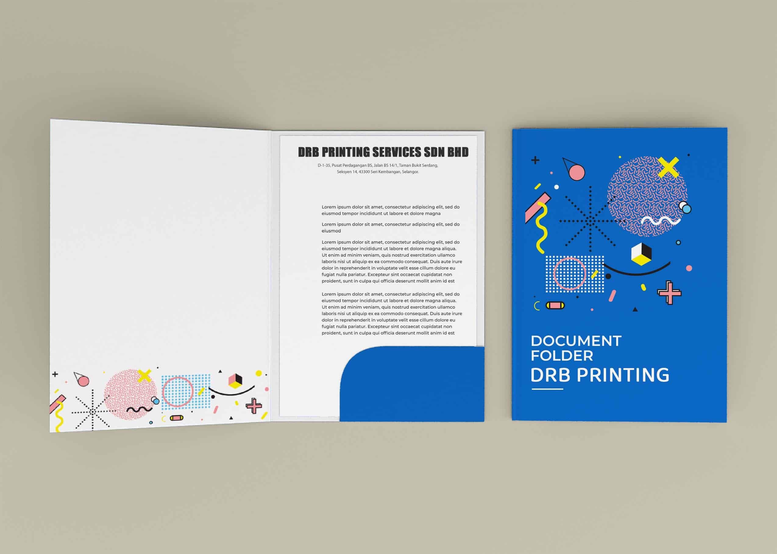 Folder Printing Selangor | Corporate & Presentation Folders – DRB